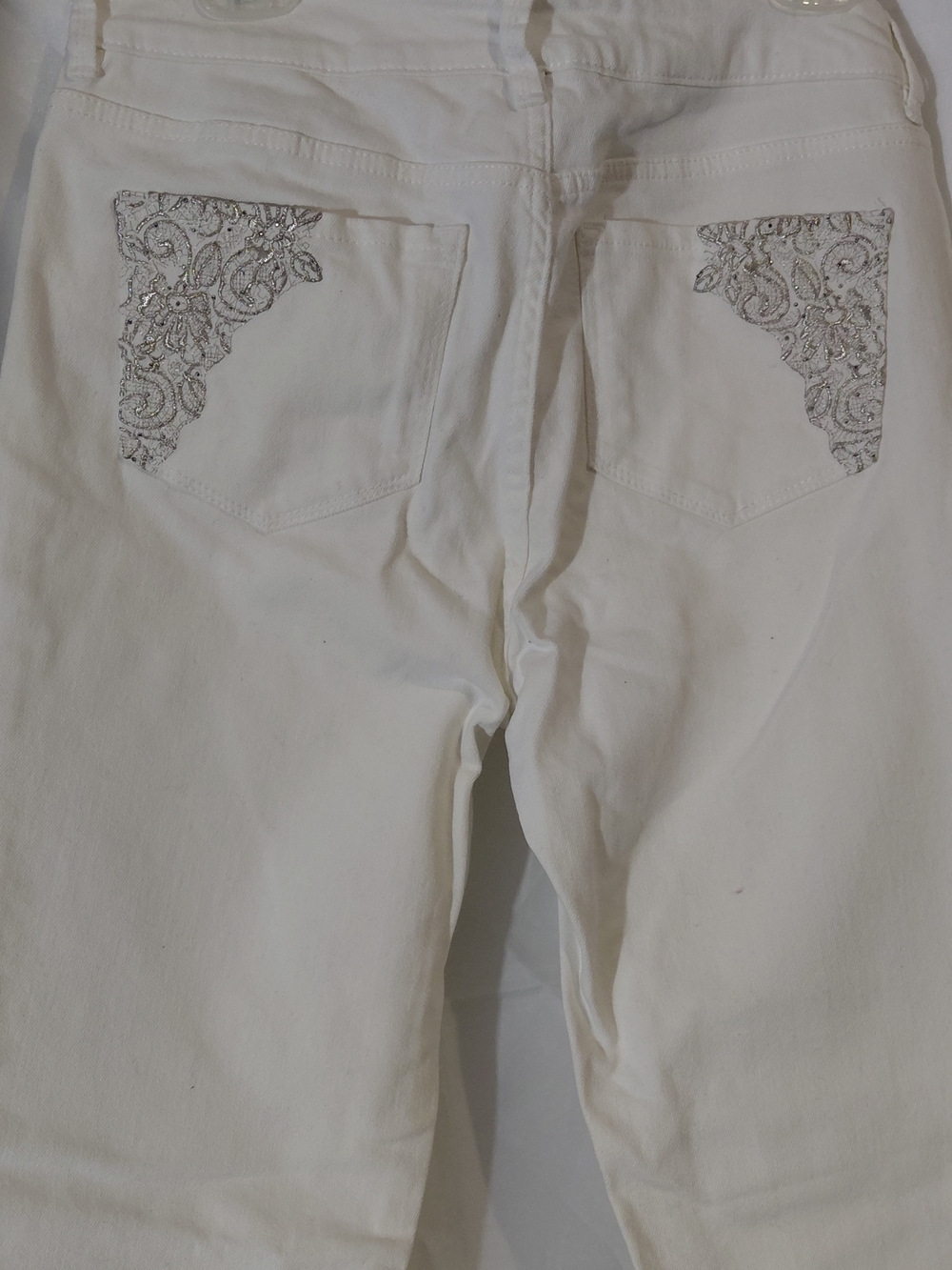 NYDJ Women's Straight Leg Jeans in White